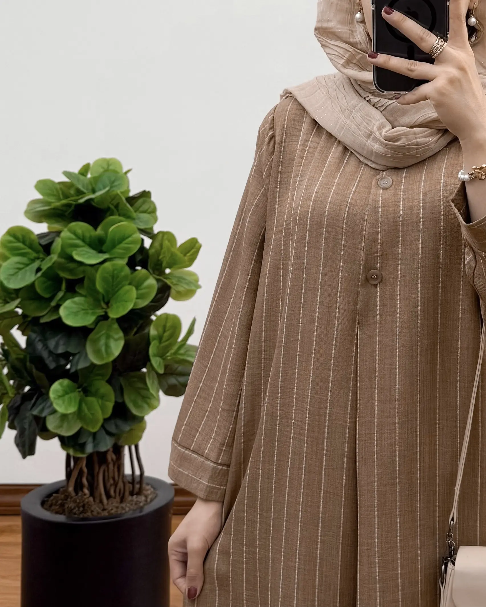 پیراهن مانتویی ایتالیایی متینا